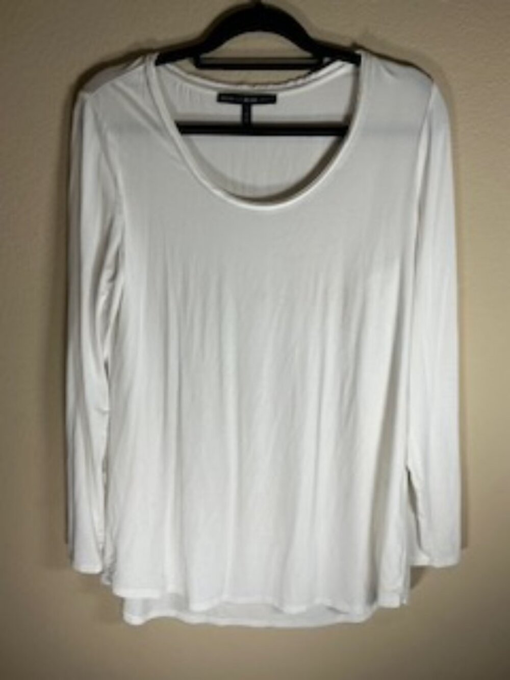 White House Black Market Women's Long Sleeve Blouse, Size L